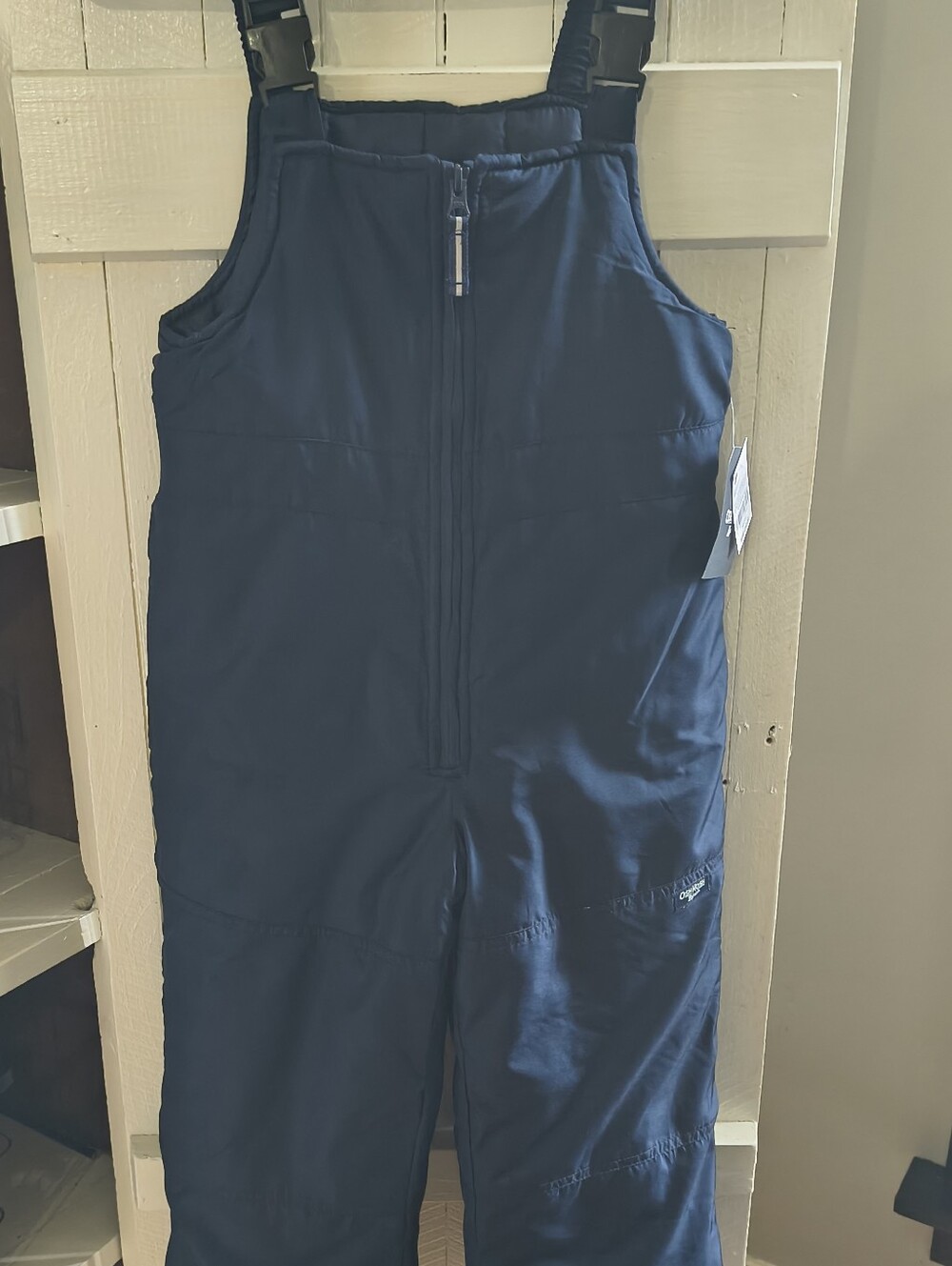 Kids Navy Oshkosh One-Piece Snow Pants